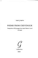 Cover of: Poems from Chevengur by Angela Livingstone