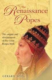 The Renaissance Popes by Gerard Noel