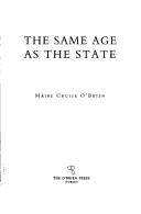 Cover of: SAME AGE AS THE STATE.