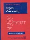 Cover of: Introduction to signal processing