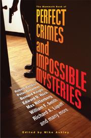 Cover of The Mammoth Book of Perfect Crimes and Impossible Mysteries