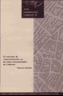 Cover of: El concepto de "representación" en los autos sacramentales de Calderón