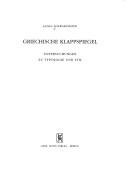 Griechische Klappspiegel by Agnes Schwarzmaier