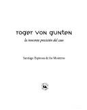 Cover of: Roger Von Gunten by Roger von Gunten