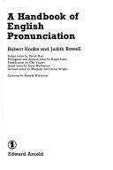 Cover of: A handbook of English pronunciation by Hooke, Robert