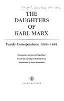 The daughters of Karl Marx by Jenny Marx Longuet