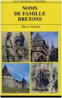 Cover of: Noms de famille bretons by Hervé Abalain