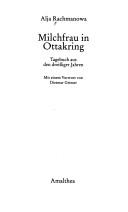 Cover of: Milchfrau in Ottakring: Tagebuch aus den dreissiger Jahren