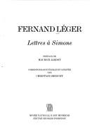 Cover of: Lettres à Simone