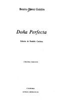Cover of: Doña Perfecta by Benito Pérez Galdós
