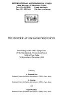 Cover of: The universe at low radio frequencies | International Astronomical Union. Symposium