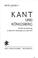 Cover of: Kant und Königsberg