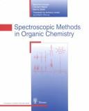 Cover of: Spectroscopic Methods in Organic Chemistry (Thieme Foundations of Organic Chemistry Series) by Hesse, Manfred, Manfred Hesse, H. Meier, B. Zeeh, Herbert Meier, Bernd Zeeh, Herbert Meier, Bernd Zeeh