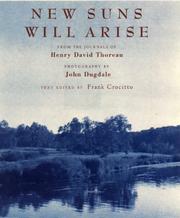 Cover of: New suns will arise: from the journals of Henry David Thoreau