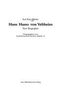 Cover of: Hans Hasso von Veltheim: eine Biographie
