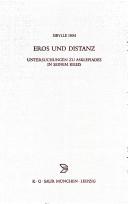 Eros und Distanz by Sibylle Ihm