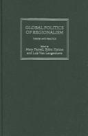 Cover of: Global politics of regionalism: theory and practice
