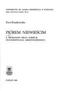 Cover of: Piórem niewieścim: z problemów prozy kobiecej dwudziestolecia międzywojennego