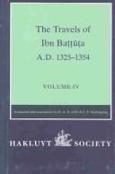 Cover of: The travels of Ibn Battuta, A.D.1325-1354 by Ibn Batuta
