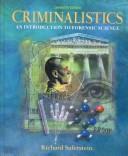 Cover of: Criminalistics by Clifton E. Meloan