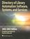 Cover of: Directory of Library Automation Software, Systems, and Services 2002-2003 (Directory of Library Automation Software, Systems and Services)