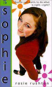 Cover of: Sophie by Rosie Rushton