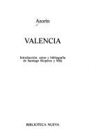 Cover of: Valencia