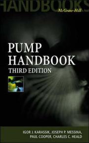 Cover of: Pump handbook