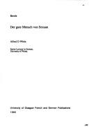 Cover of: Brecht: Der gute Mensch von Sezuan