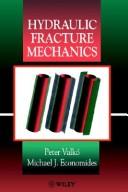 Cover of: Hydraulic fracture mechanics