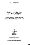 Séries temporelles en linguistique by Adam Pawłowski