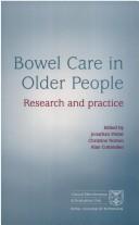 Bowel care in older people by Christine Norton