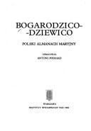 Cover of: Bogarodzico-Dziewico: Polski almanach maryjny