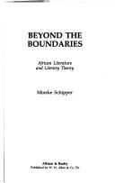 Cover of: Beyond the Boundaries by Mineke Schipper