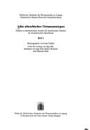 Atlas Altsorbischer Ortsnamentypen by Ernst Eichler