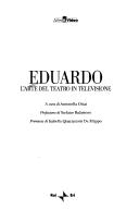 Cover of: Eduardo: l'arte del teatro in televisione