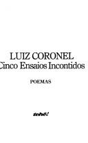 Cover of: Cinco ensaios incontidos: poemas