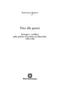 Cover of: Fino alla guerra: strategie e conflitto nella politica di potenza di Mussolini : 1923-1940