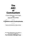 Cover of: The ABC of communism by Nikolaĭ Ivanovich Bukharin