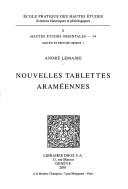 Cover of: Nouvelles tablettes araméennes