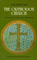 Cover of: The Orthodox Church by John Meyendorff