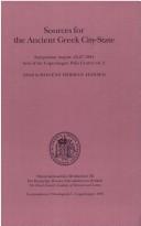 Cover of: Sources for the Ancient Greek City-State: symposium, August, 24-27 1994