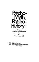 Cover of: PSYCHO-MYTH, PSYCHO-HISTORY by 