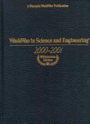 Cover of: Who's who in science and engineering: 2000-2001, millennium edition.