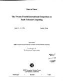 Cover of: The Twenty-Fourth International Symposium on Fault-Tolerant Computing: June 15-17, 1994 Austin, Texas (International Symposium on Fault-Tolerant Computing//Digest of Papers)