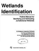 Cover of: Wetlands identification by U.S. Fish and Wildlife Service ... [et al.].