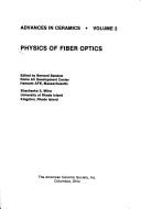 Cover of: Physics of fiber optics