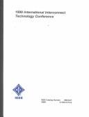 Cover of: IEEE 1999 International Interconnect Technology Conference: Proceedings  by IEEE Electron Devices Society