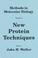 Cover of: New protein techniques