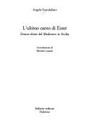 Cover of: L' ultimo canto di Ester: donne ebree del Medioevo in Sicilia